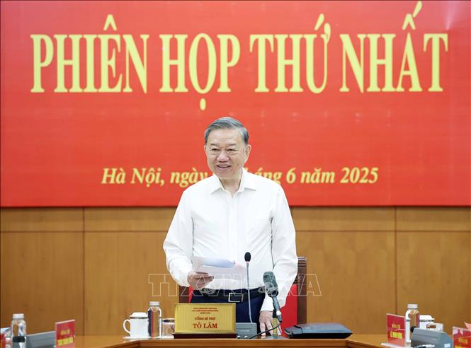 Tổng Bí thư Tô Lâm: Công tác hoàn thiện thể chế pháp luật phải mở đường cho kiến tạo phát triển